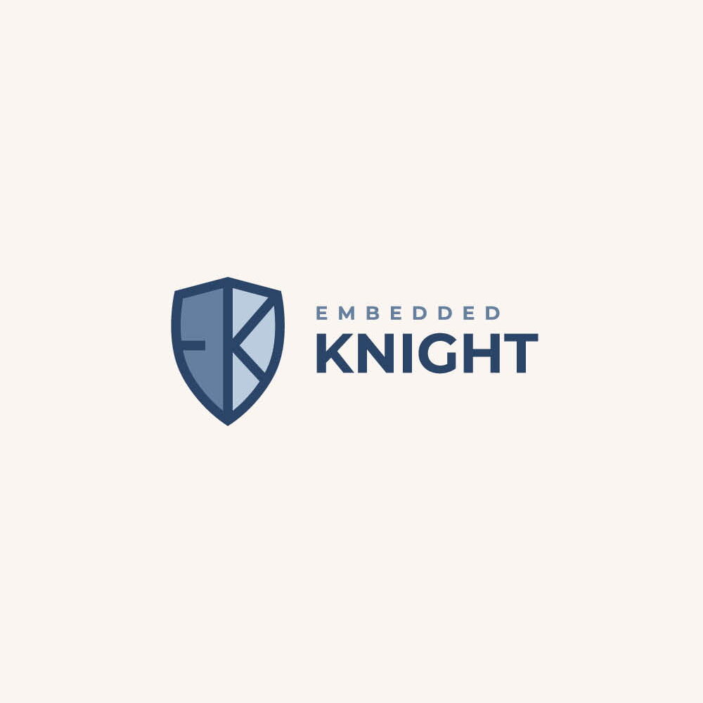 Pixelle ontwierp het logo voor Embedded Knight uit Zwijnaarde